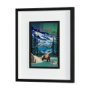 15641 - Alaska Go USA (M) by Mercana Studio a Framed Art Print Matted under Glass