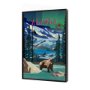 15644 - Alaska Go USA (SM) by Mercana Studio a Hand Embellished Decograph Framed Art Print