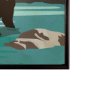 15644 - Alaska Go USA (SM) by Mercana Studio a Hand Embellished Decograph Framed Art Print