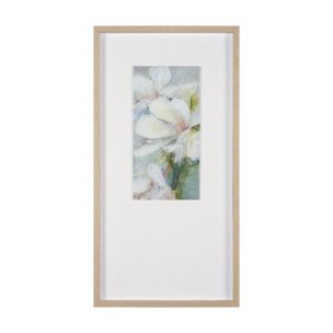 Aromatic Magnolia by Mercana Studio a Hand Embellished Framed Art Print Matted under Glass