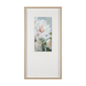 Aromatic Rose by Mercana Studio a Hand Embellished Framed Art Print Matted under Glass