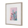 15658 - Blush Botanicals - Prickles by Philippe Hugonnard a Hand Embellished Framed Photo Art Print Matted u