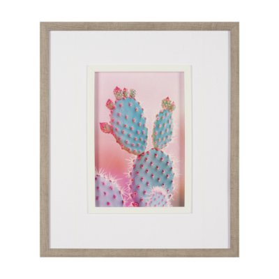 15659 - Blush Botanicals - Spines by Philippe Hugonnard a Hand Embellished Framed Photo Art Print Matted und