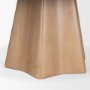 71106-AB - Jovani 60" Solid Light Brown Mango Wood Round Dining Table