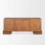 71113 - Jonan Medium Brown Wood w/ Dark Aged Brass 2 Door 3 Drawer Sideboard