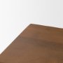 71113 - Jonan Medium Brown Wood w/ Dark Aged Brass 2 Door 3 Drawer Sideboard