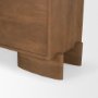 71113 - Jonan Medium Brown Wood w/ Dark Aged Brass 2 Door 3 Drawer Sideboard
