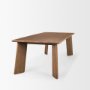 71110-AB - Jonan Brown Solid Mango Wood Rectangular Dining Table