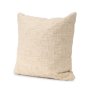 71084 - Jacory 22x22 Cream Checker Textured Decorative Square Pillow Cover