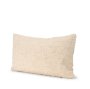 71085 - Jacory 14x26 Cream Checker Textured Lumbar Pillow Cover