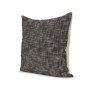 71090 - Jalia Cream and Black Cotton Decorative Square Pillow Cover