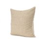71099 - Jeren 22x22 Beige Cotton Linen Square Pillow Cover
