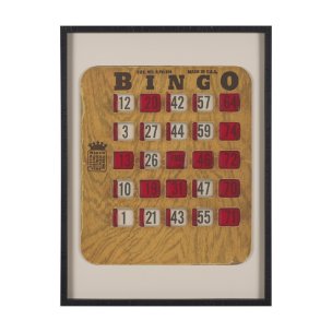Chasing Numbers I by Zap Studio a Framed Art Print Matted under Glass
