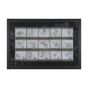 Eight Seconds by Mercana Studio a Hand Embellished Framed Art Print Matted under Glass