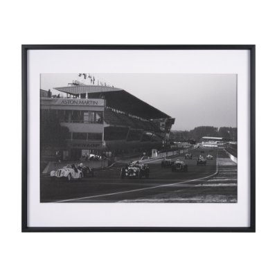 15694 - The Approach by Ben Wood a Hand Embellished Framed Photo Art Print Matted under Glass