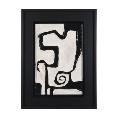 15698 - Spiraling by Studio M a handmade Original Framed Artwork under Glass