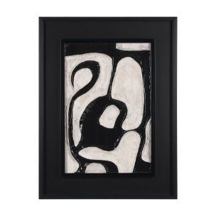 Webs of Ink by Studio M a handmade Original Framed Artwork under Glass