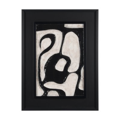 15699 - Webs of Ink by Studio M a handmade Original Framed Artwork under Glass