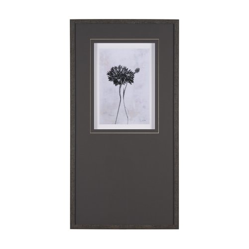 15709 - Wonderful Wildflowers VIII Neutral by Deborah Revell a Hand Embellished Framed Art Print Matted unde