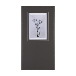 Wonderful Wildflowers XV Neutral by Deborah Revell a Hand Embellished Framed Art Print Matted under 