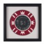 15720 - Casino 5 Dollar Vegas Poker Chip By Zap Studio Framed Art Photograph Print under Glass