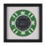 15723 - Casino 25 Dollar Vegas Poker Chip By Zap Studio Framed Art Photograph Print under Glass