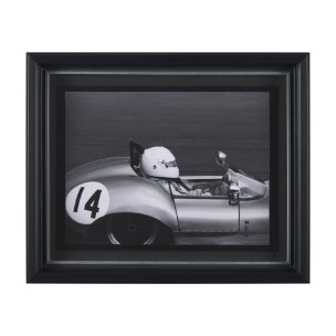 Focus by Ben Wood a Hand Embellished Framed Photo Art Print Matted under Glass