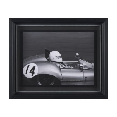 15730 - Focus by Ben Wood a Hand Embellished Framed Photo Art Print Matted under Glass