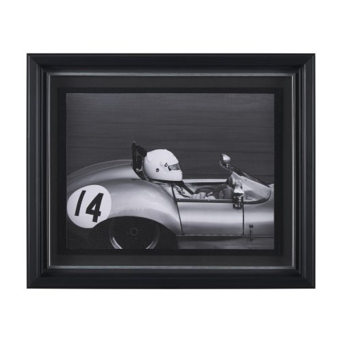 15730 - Focus by Ben Wood a Hand Embellished Framed Photo Art Print Matted under Glass