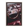 15738 - Vintage Car by Magda Izzard a Hand Embellished Framed Photo Art Print