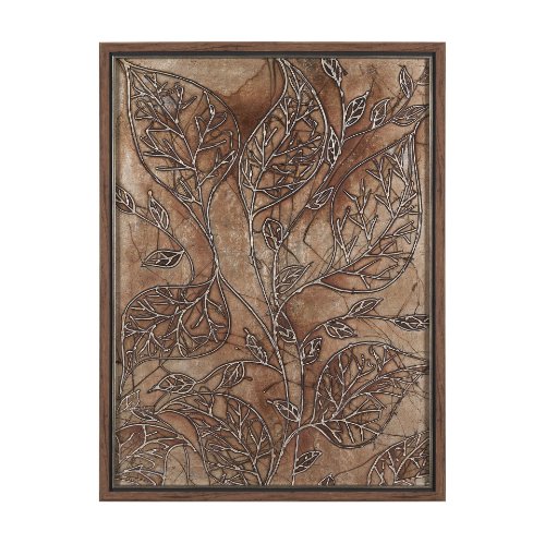 15742 - Bronze Beauty II by Studio M a handmade Original Framed 3D Textured Artwork