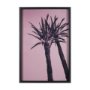 15701 - Pink Palms I by Deborah Revell a Hand Embellished Framed Photo Art Print