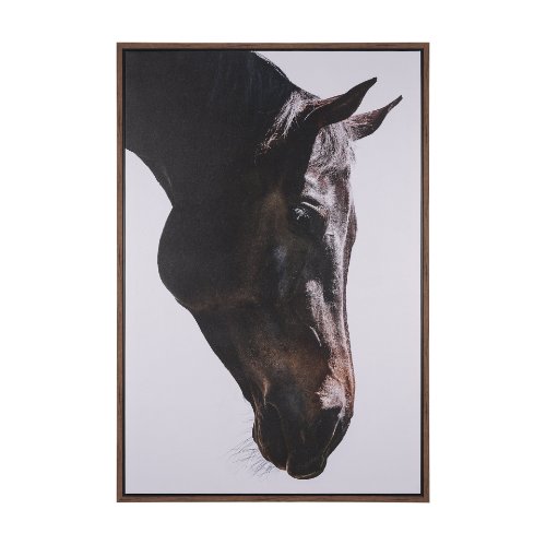102668-FL - Bingo by Mercana Studio a Hand Embellished Textured Framed Canvas