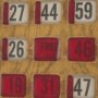 15664 - Chasing Numbers I by Zap Studio a Framed Art Print Matted under Glass