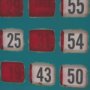 15665 - Chasing Numbers II by Zap Studio a Framed Art Print Matted under Glass