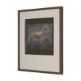15679 - Mosaic Horse II by Mercana Studio a Hand Embellished Framed Art Print Matted under Glass