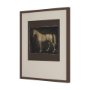 15680 - Mosaic Horse III by Mercana Studio a Hand Embellished Framed Art Print Matted under Glass