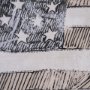 15688 - USA Flag by Mercana Studio a Hand Embellished Framed Art Print