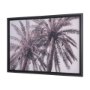 15700 - Pink Palms Horizontal by Deborah Revell a Framed Photo Art Print Matted under Glass