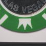 15723 - Casino 25 Dollar Vegas Poker Chip By Zap Studio Framed Art Photograph Print under Glass