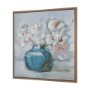 102649-FL - Magnolia Bouquet by Mercana Studio a Hand Embellished Textured Framed Canvas