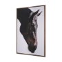 102668-FL - Bingo by Mercana Studio a Hand Embellished Textured Framed Canvas