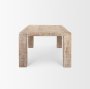 71071-AB - McArthur 84" Whitewash Reclaimed Wood Dining Table