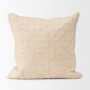 71084 - Jacory 22x22 Cream Checker Textured Decorative Square Pillow Cover