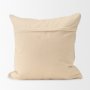 71084 - Jacory 22x22 Cream Checker Textured Decorative Square Pillow Cover