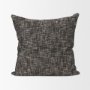 71090 - Jalia Cream and Black Cotton Decorative Square Pillow Cover