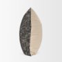 71090 - Jalia Cream and Black Cotton Decorative Square Pillow Cover