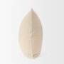 71100 - Jenner 22x22 Cream Cotton Linen Blend Square Pillow Cover
