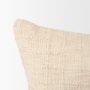 71085 - Jacory 14x26 Cream Checker Textured Lumbar Pillow Cover