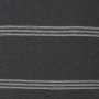 71095 - Jayme 14x26 Gray/White Striped Cotton Lumbar Pillow Cover